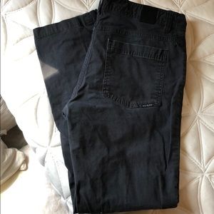 PRANA SLIM FIT BLACK JEANS 34/ 30